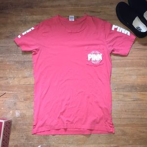 Oversized PINK Campus Tee